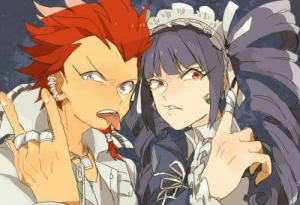 Celestia X Leonjpg — Danganronpa 1 ships option 28