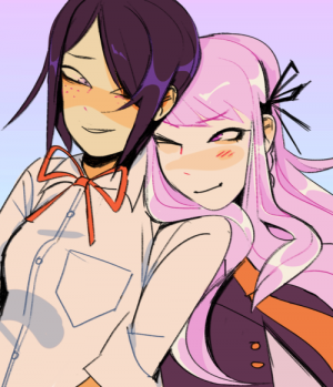 Kyoko X Mukuropng — Danganronpa 1 ships option 63