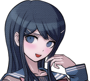 Sayakablushpng — Danganronpa Blushes option 29