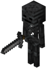 Zz1570610815150px Witherskeletonpng — Danger tier list of hostile or neutral monsters of Minecraft option 45