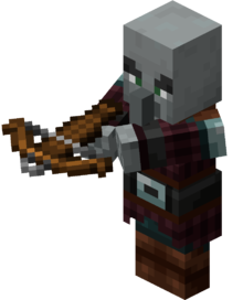 Zz1570610815220px Pillagerpng — Danger tier list of hostile or neutral monsters of Minecraft option 54