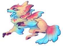 72 Je3vbvrgkv Fanged Koihoundpng — Dappervolk Hatched Pets option 48