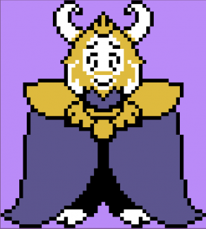 Asgorepng — Deltarune / Undertale Characters option 3
