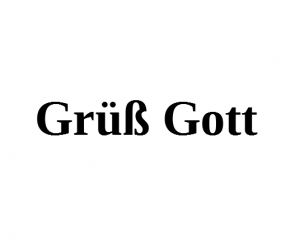 Gr Gottpng — Deutsche Begrüßungen option 4