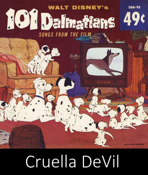 4 Cruella Devilpng — Disney Villain Songs option 17