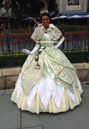 Disneyland store princess dresses