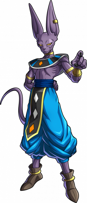 Dbfighterz Beerusbypurplehatopng — Dragon ball character anyone can beat option 18