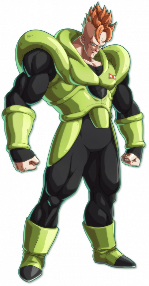 Dbfzandroid16portraitpng — Dragon ball character anyone can beat option 19