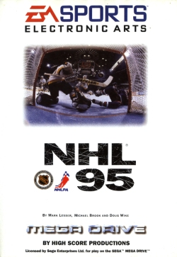 Nhl95megadrivejpg — EA SPORTS NHL VIDEO GAMES ('94-'20 includ. spinoffs) option 28