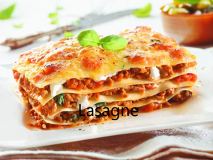 Lasagne Png — Elite plat option 23