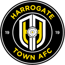 260px Harrogatetownafcbadgepng — England teams logos option 1