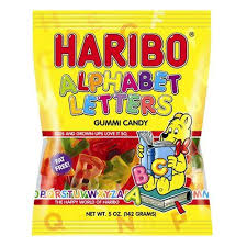 Letter Gummyjpg — EVERY CANDY IN THE WORLD option 166
