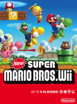 Newsupermariobroswiiboxartpng — Every Nintendo Published Wii Game option 47