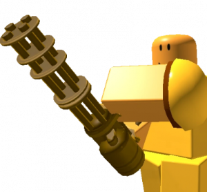 Golden Minigunnerpng — Every TDS Skin option 57