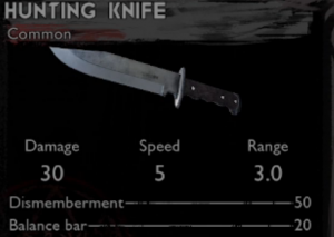 Huntingknifepng — Evil Dead: The Game Melee Weapons option 3