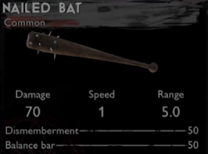 Nailedbatpng — Evil Dead: The Game Melee Weapons option 9