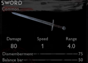 Swordpng — Evil Dead: The Game Melee Weapons option 12