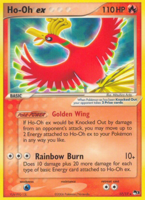 Pokemon Ho Oh EX 116