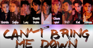 Cant Bring Me Downpng — exo songs option 16