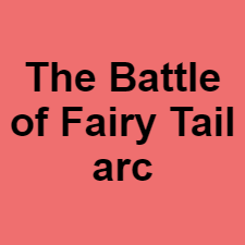 Fairy Tail Arcs Tier List (Community Rankings) - TierMaker