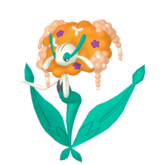 31c Florges Orange Flowerpng — Fairy Type Pokémon (as of Gen. 8) option 37