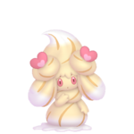 60 26 Alcremie Love Caramel Swirlpng — Fairy Type Pokémon (as of Gen. 8) option 95