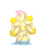 60 36 Alcremie Star Rainbow Swirlpng — Fairy Type Pokémon (as of Gen. 8) option 106