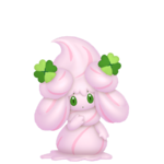 60 38 Alcremie Clover Ruby Creampng — Fairy Type Pokémon (as of Gen. 8) option 108