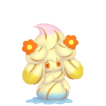 60 54 Alcremie Flower Rainbow Swirlpng — Fairy Type Pokémon (as of Gen. 8) option 126