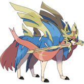 61b Zacian Crowned Swordpng — Fairy Type Pokémon (as of Gen. 8) option 142