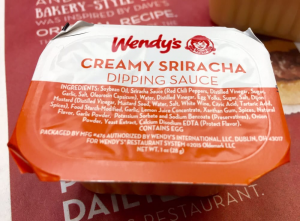 Wendys Siracha Saucejpg — Fast Food Sauce Tier List option 31