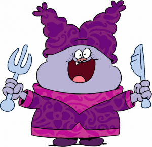 Fat shop cartoon characters
