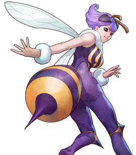Darkstalkersresurrectionq Bee1png — Favorite Darkstalkers Characters option 16