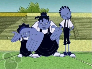 Blue Sistersjpg — Female Cartoon Character Baddies option 6