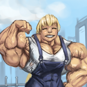 Workss18png — Female Muscle Original characters option 9