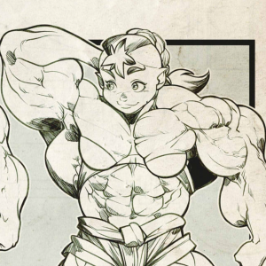 Workss9png — Female Muscle Original characters option 21