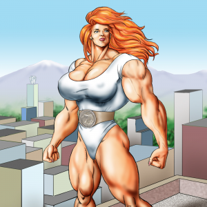 Worksspng — Female Muscle Original characters option 22