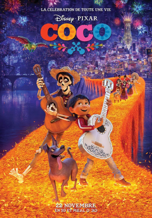 Affiche Coco 09jpg — BEST Animation Films of the decade - 2010's (+100 Movies) option 38