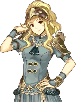 Clair27shalfportraitpng — Fire Emblem Echoes Shadows of Valentia personajes option 7