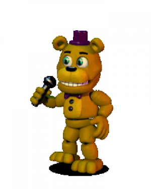 Fredbeargif — Fnaf World Characters Tier List option 11