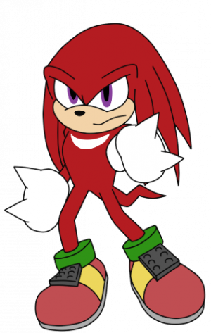 Knucklesnewpng — Fnas characters option 38