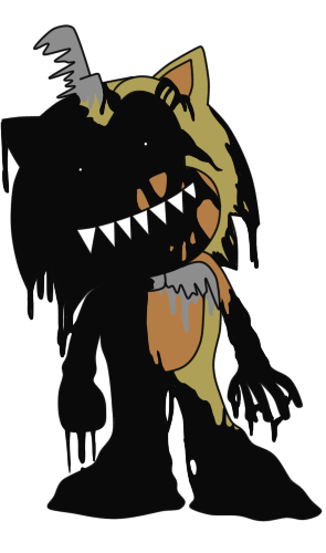 Nightmaregoldensonicpng — Fnas characters option 55