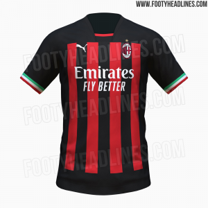 Milan 22 23 Home Kit 1jpg — Football Kits 22/23 option 21