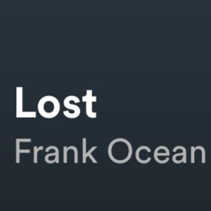 Lostjpg — Frank Ocean Songs Blonde and Channel Orange option 10