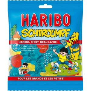 Haribo Schtroumpfs 300gjpg — French Haribo Gummies option 16