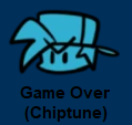 Game Over Chiptunepng — Friday Night Funkin' Songs FNF option 6