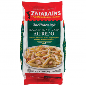 Zatarain's Frozen Meal - Blackened Chicken Alfredo, 40 oz Packaged Meals