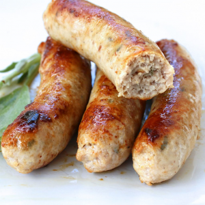 Breakfast Sausages 5 Square Lighter 2jpg — Full English Breakfast Items option 3