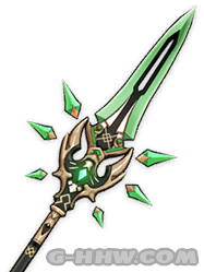 Primordial Jade Winged Spearpng — Genshin Impact: all weapons (2.2) option 60