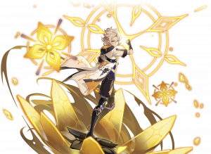 Albedogachasplashpng — Genshin Impact Gacha Splash Art From Wishing Tier List option 1